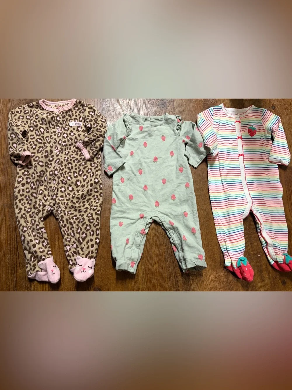 Three Pajama Sets